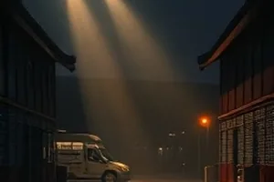 山野诊所封面：山间木屋门口的白色药箱